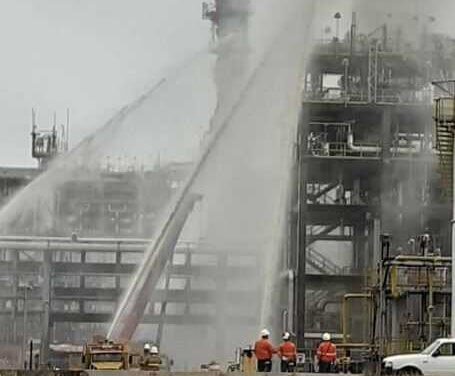 Incêndio atinge torre de tratamento de água da Revap em São José, diz sindicato