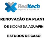 Renovação da planta de biogás da Aquafin