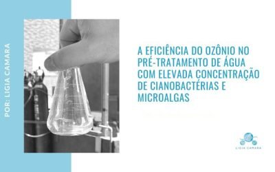 A eficiência do ozônio no pré-tratamento de água com elevada concentração de Cianobactérias e Microalgas