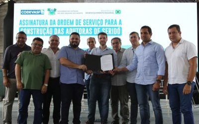 Projeto Seridó vai levar água para 300 mil pessoas no Rio Grande do Norte