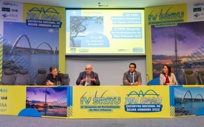 ANA lança estudo sobre modelagem de qualidade da água no Simpósio de Revitalização de Rios Urbanos