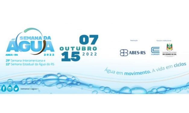 Semana da Água – 07 e 15 de outubro de 2022