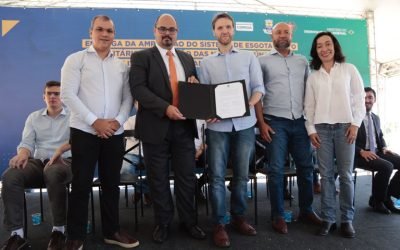 Nova estação de tratamento de esgoto em Ribeirão das Neves (MG) vai atender 60 mil pessoas