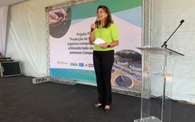 Copasa inaugura projeto de pesquisa de fertilizante orgânico