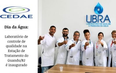 Laboratório de controle de qualidade na Estação de Tratamento do Guandu/RJ é inaugurado