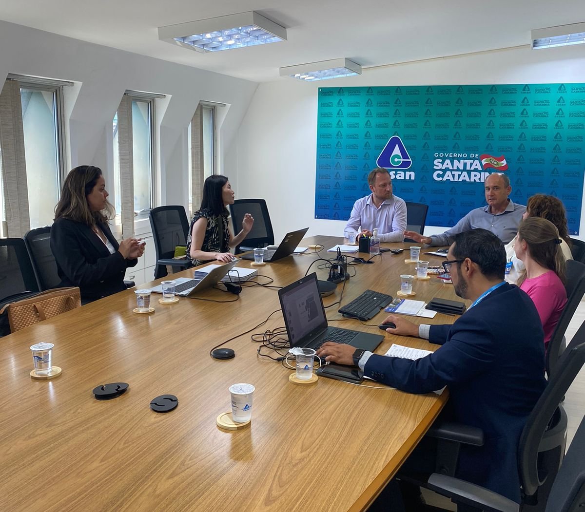 reuniao-jica casan-financiamento-saneamento