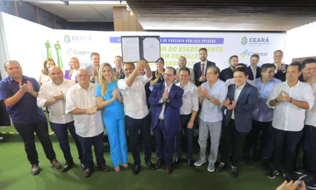 Governo do Ceará assina Bloco 2 da PPP do esgotamento sanitário para beneficiar mais de 3 milhões de cearenses