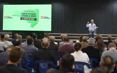 Governo do Estado e Casan anunciam R$ 286 milhões para o saneamento no Alto Vale do Itajaí