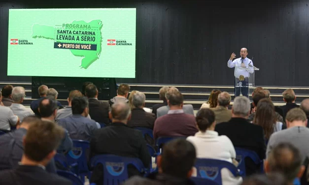 Governo do Estado e Casan anunciam R$ 286 milhões para o saneamento no Alto Vale do Itajaí