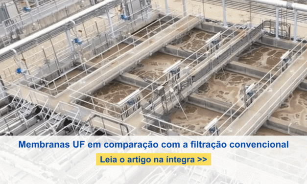 Tratamento com Sistemas de membranas UF em comparação com a filtração convencional