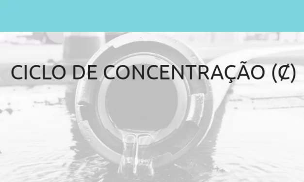 CICLO DE CONCENTRAÇÃO (Ȼ) – Caldeiras e Sistemas de Resfriamento