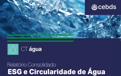 Relatório consolidado: ESG e circularidade de água – CEBDS
