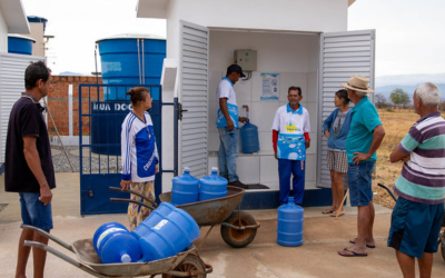 Em operação há um ano, sistema de dessalinização bota ponto final nos problemas com a água potável em distritos rurais do Norte de Minas