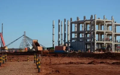 Usina de etanol com investimento bilionário tem quase 25% da obra concluída em Passo Fundo