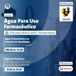 Unifar e Veolia promovem curso técnico sobre sistemas de água para uso farmacêutico