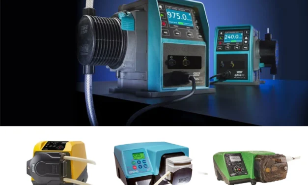 Bombas Peristálticas para Processos Industriais e Saneamento