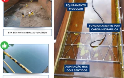 Removedor de Lodo Submerso para ETAs BioWasserTrack